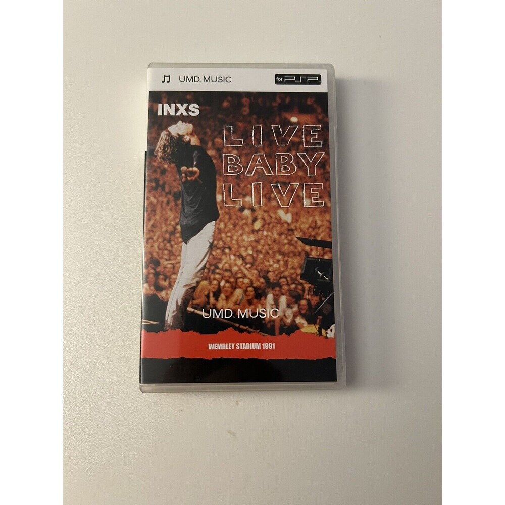 INXS LIVE BABY LIVE  WEMBLEY 1991  For PlayStation PSP UMD Music- RARE